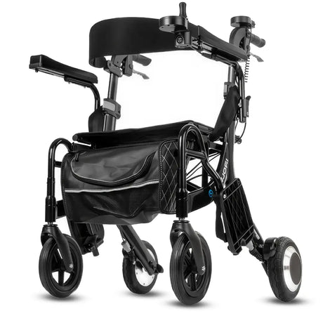 Andador 5 en 1 multifuncional para máxima independencia y seguridad en el hogar dortomedical