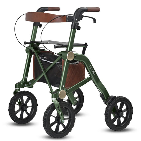 Andador Trive All Terrain con ruedas robustas para exteriores que ofrece máxima estabilidad en superficies irregulares dortomedical
