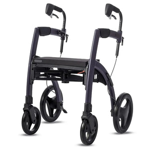 Modelo morado del Andador de aluminio ligero de 11 kg que permite un manejo diario sin esfuerzo físico dortomedical