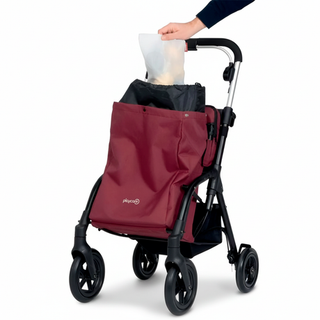 Andador con Carro de Compra y Asiento Plegable R05 Playcare