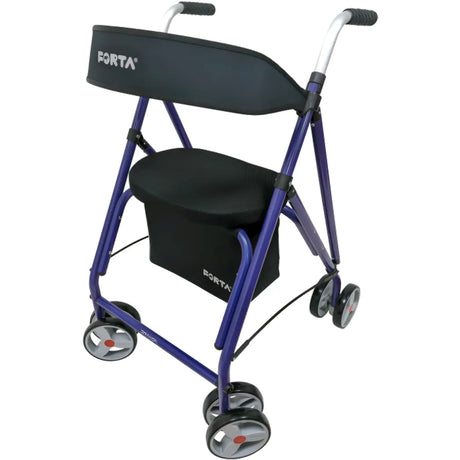 Andador DRAKON 1 de Aluminio Plegable Ruedas Dobles Giratorias FORTA