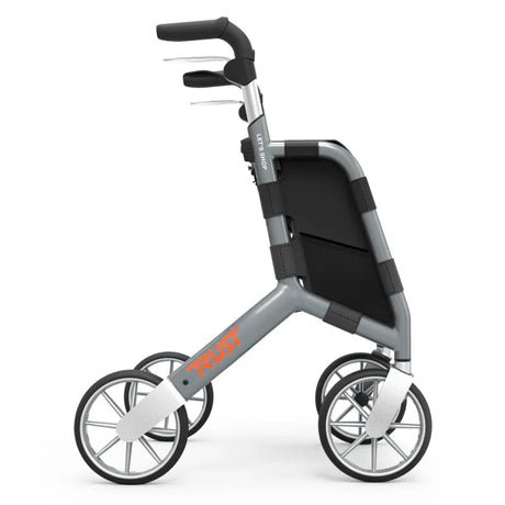 Andador para personas mayores LET'S SHOP con bolsa de compra reforzada para mayor seguridad en el supermercado dortomedical
