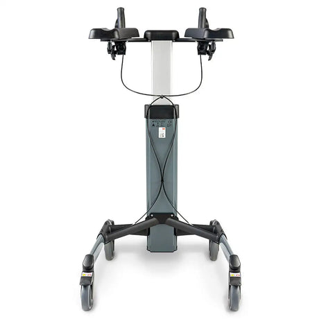 Vista frontal del andador con soporte para antebrazos recomendado para rehabilitación y recuperación funcional dortomedical