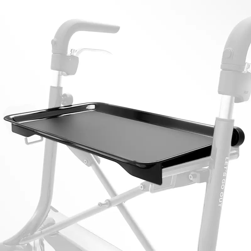Bandeja para andadores para personas mayores de material duradero dortomedical