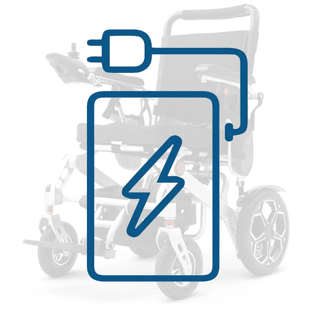 Batería original para la silla de ruedas eléctrica y plegable de aluminio MA dortomedical
