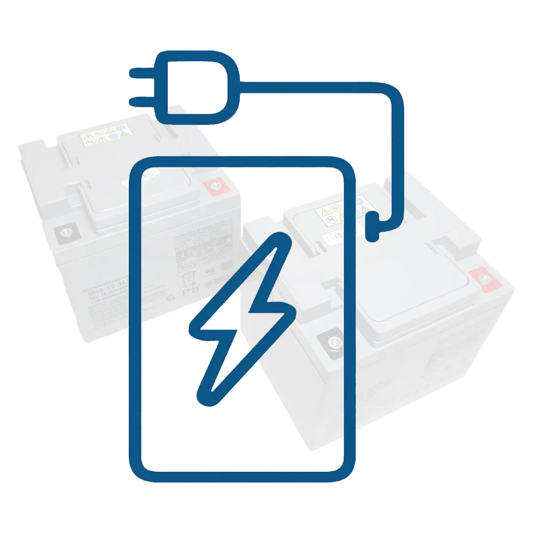 Baterías Originales de 45 Amperios para Scooter Victory 10DX y Vectra dortomedical