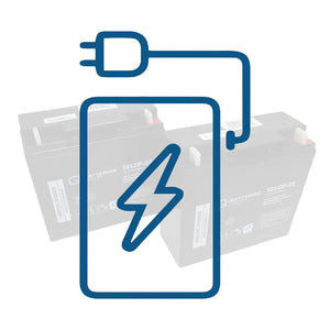 Baterías ORIGINALES Scooter Eclipse y Eclipse PLUS de 21 Amperios (Par)