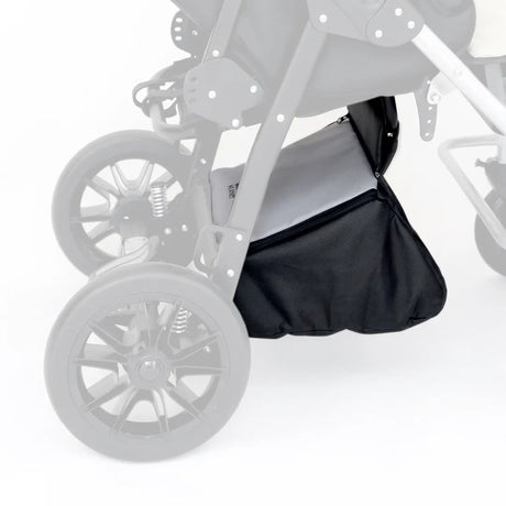 Bolsa bajo asiento para la silla ortopédica infantil Yeti que ofrece una mayor comodidad para almacenaje dortomedical