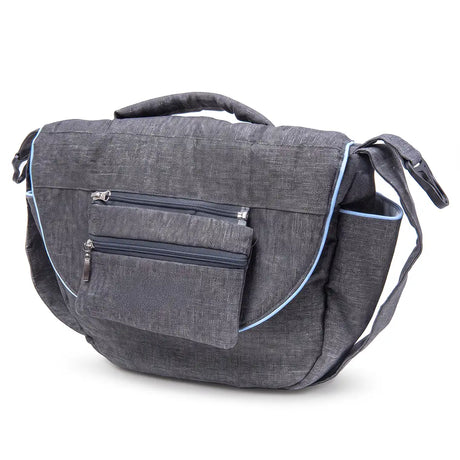 Bolsa Manillar para Silla Ortopédica Infantil Grizzly en azul dortomedical