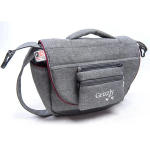 Vista de la bolsa para manillar compatible con la silla PCI Grizzly dortomedical