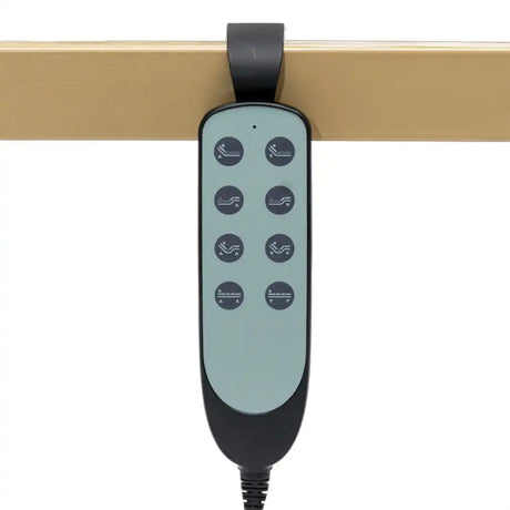 Cama articulada con ajuste electrico completo que permite cambios de postura sin esfuerzo para el usuario dortomedical