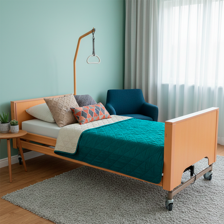 Cama Articulada con ELEVACIÓN: Pack Trapecio + Barandillas + Cabecero/Piec. ANTARES