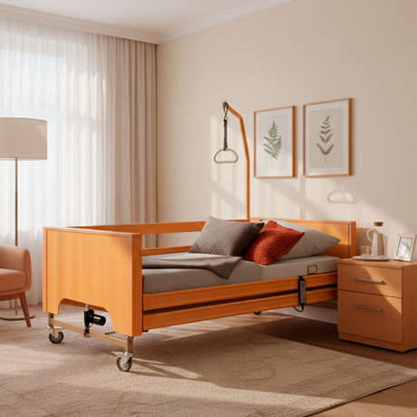 Cama Articulada con ELEVACIÓN: Pack Trapecio + Barandillas + Cabecero/Piec. ANTARES