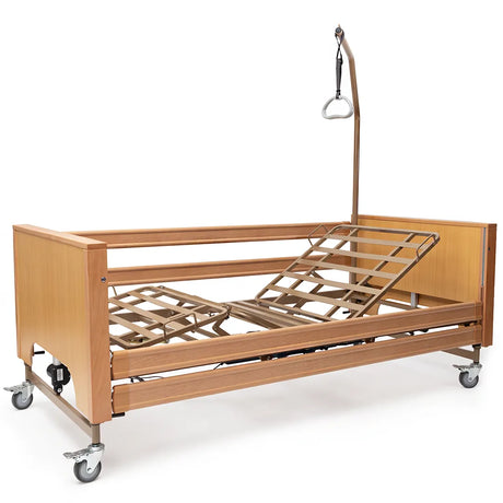 Cama articulada con elevación fabricada en material no poroso que evita la absorción de líquidos dortomedical