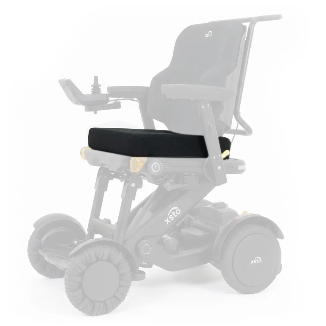 Cojín para asiento de la silla eléctrica M4PRO que aportada comodidad durante el uso dortomedical