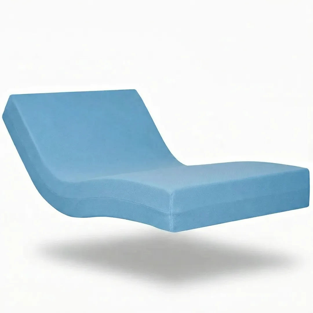 vista del colchón geriátrico para residencias con grosor 15cm