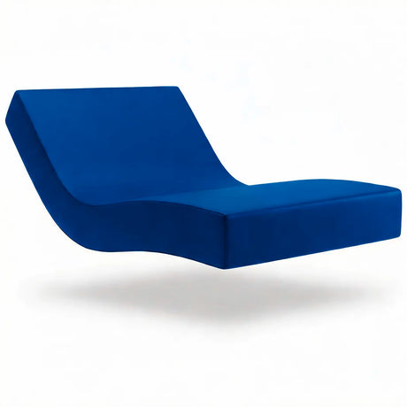 vista del colchón para residencias de mayores de 14 cm de grosor de espuma HR dortomedical