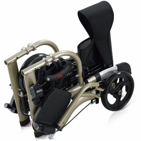 Andador Convertible en Silla de Ruedas PLEGABLE