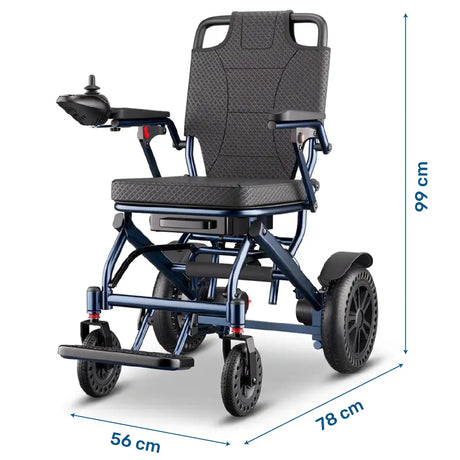 Silla de Ruedas Eléctrica Plegable y Ligera de Aluminio ELIX