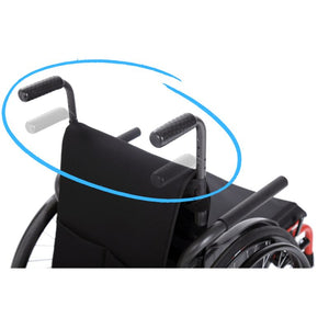 Empuñaduras Regulables en Altura para Silla de Ruedas Activa ATMOS