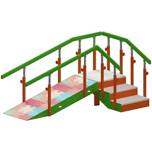 Escalera con Rampa INFANTIL Configurable para Rehabilitación y Fisioterapia