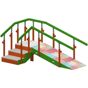 Escalera con Rampa INFANTIL Configurable para Rehabilitación y Fisioterapia