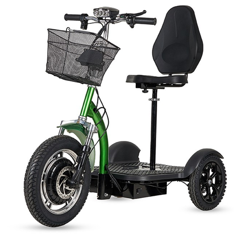 Scooter Eléctrico 3 Ruedas Todoterreno 500W