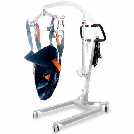 Grúa ortopédica de acero de alta resistencia con capacidad de 150 kg para movilización segura dortomedical