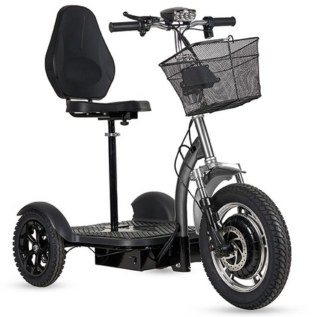 Scooter Eléctrico 3 Ruedas Todoterreno 500W