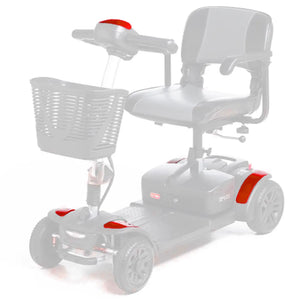 Kit de Piezas de Color Rojo para Scooter Eclipse, Eclipse Plus y Eclipse Litio dortomedical