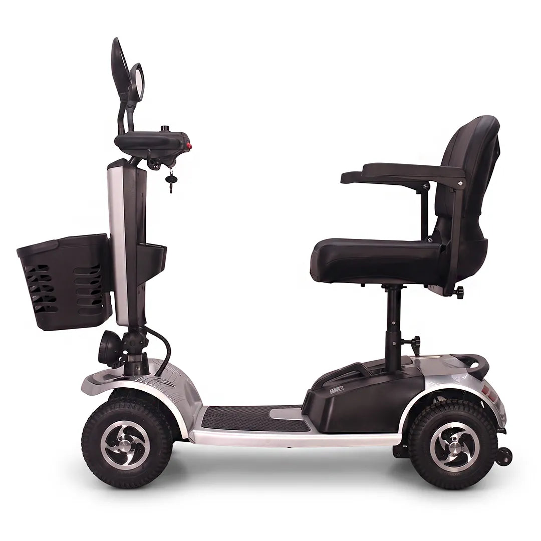Mobility scooter con freno electromagnético que proporciona una frenada segura para el usuario dortomedical