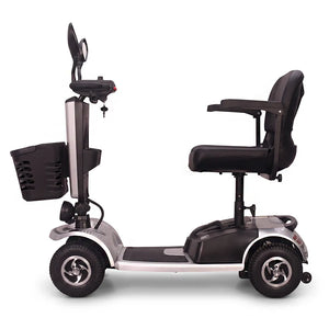 Mobility scooter con freno electromagnético que proporciona una frenada segura para el usuario dortomedical