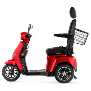 Moto para adultos con baúl trasero y compartimento bajo el asiento para almacenar objetos de Dortomedical