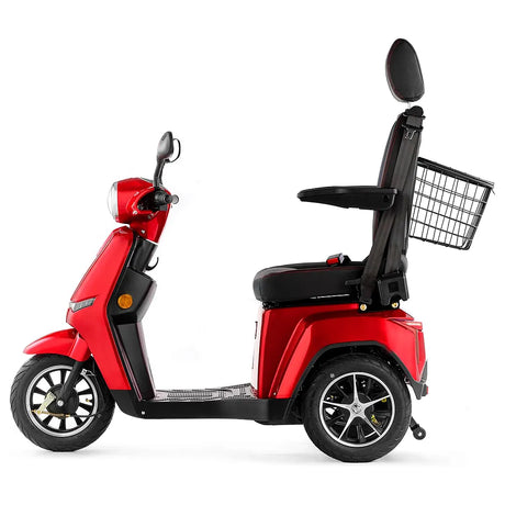 Moto para adultos con baúl trasero y compartimento bajo el asiento para almacenar objetos de Dortomedical