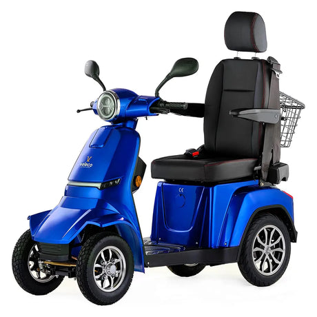 Moto para discapacidad con freno de mano para una detención rápida y segura en pendientes de Dortomedical