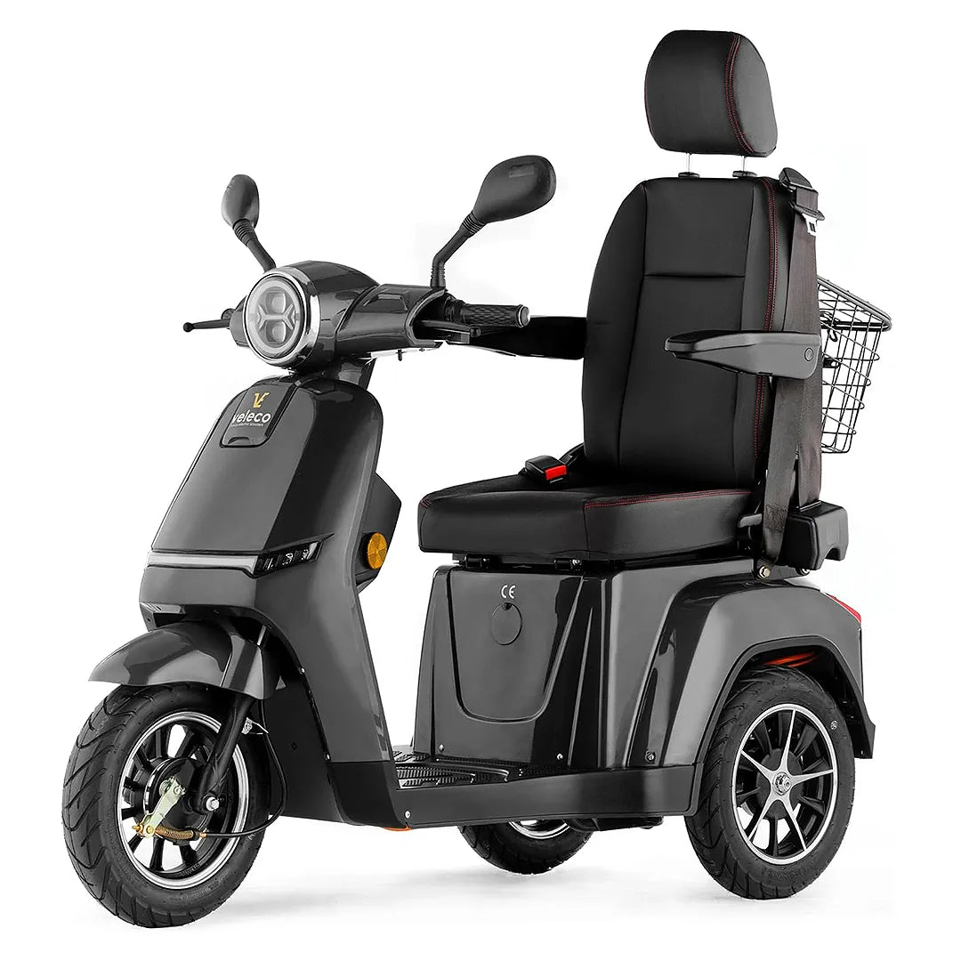 Moto eléctrica con motor de 800W capaz de subir pendientes de hasta 17 grados de Dortomedical