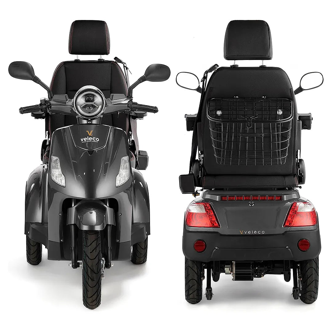 Moto eléctrica con motor de 800W para desplazamientos largos y estables en cuestas de Dortomedical