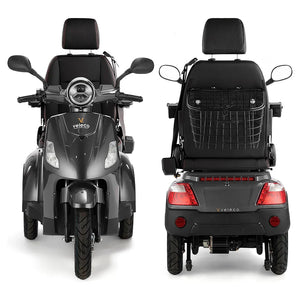 Moto eléctrica con motor de 800W para desplazamientos largos y estables en cuestas de Dortomedical