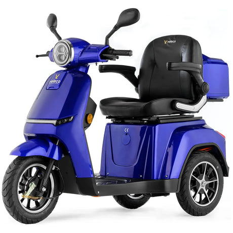 Moto de movilidad reducida con velocidad máxima de 8 km/h para circular con seguridad por la ciudad de Dortomedical