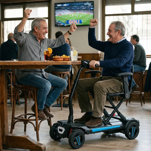 Mejor precio en scooter eléctrico plegable con amortiguación delantera para una conducción suave y cómoda dortomedical