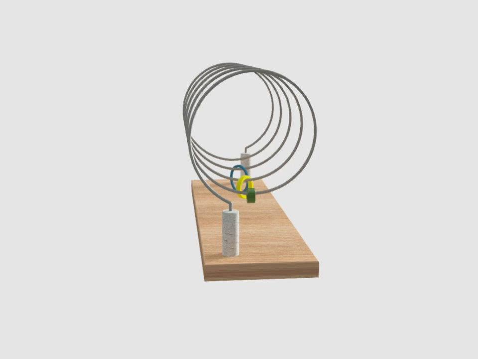 Pasador en Espiral para Rehabilitación