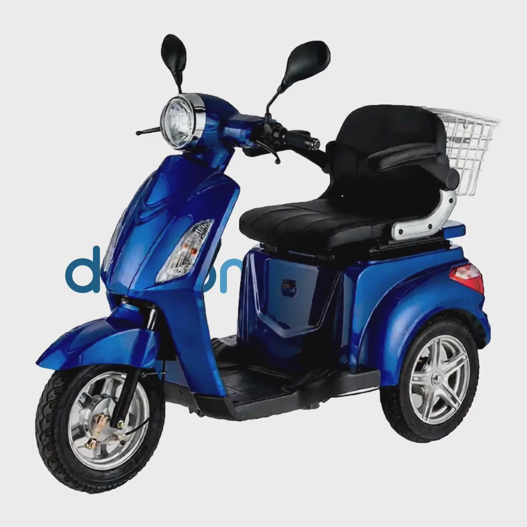 Vista 360 grados del Scooter Eléctrico ZT15 dortomedical