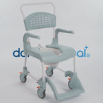 Vista 360 grados de la silla para ducha y wc Clean Etac dortomedical