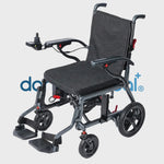 Vista 360 grados de la silla de ruedas eléctrica ILCA dortomedical