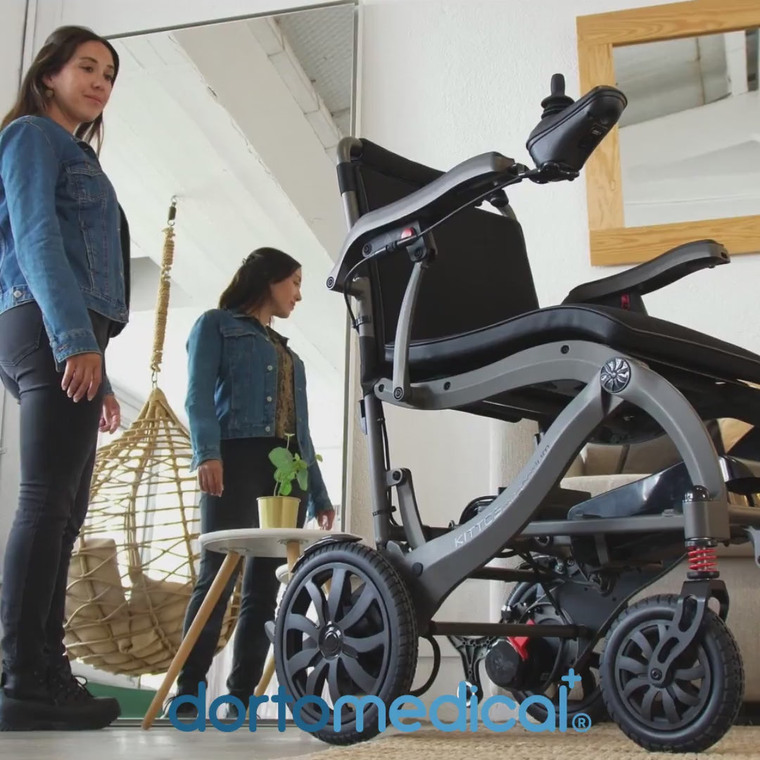 Video promocional de la silla eléctrica Kittos Magnesium dortomedical