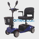 Vista 360 grados del scooter eléctrico para personas mayores Rodavia dortomedical