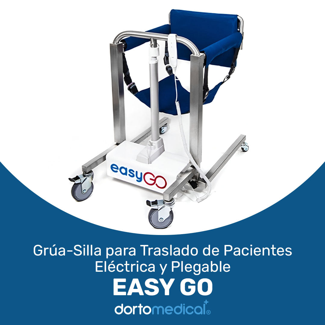 Grúa - Silla para Traslado de Pacientes Eléctrica y Plegable EASY GO