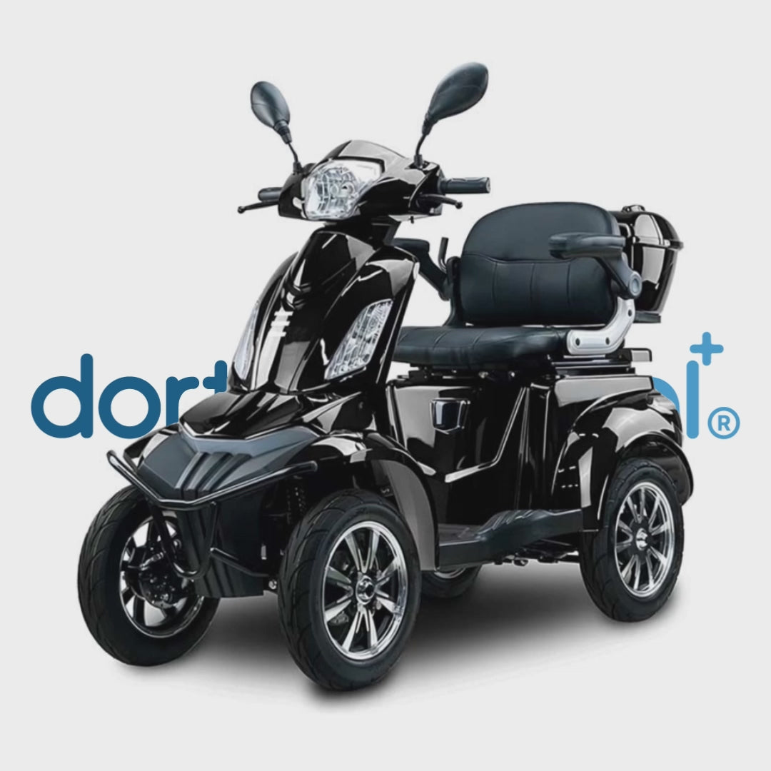Vista 360 grados del Scooter Eléctrico Seguro Faster Neo