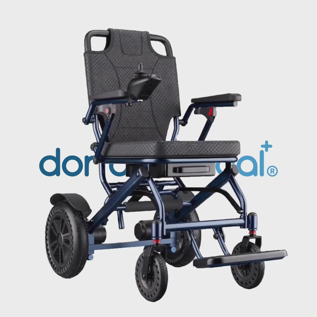Vista 360 grados de la silla eléctrica Elix en dortomedical