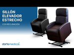 Sillón Elevador Estrecho con Reclinación